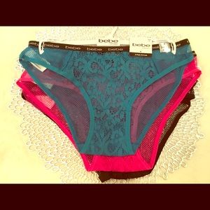 bebe Hi-Cut Panty 3 Pack